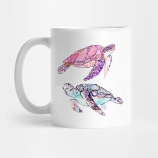 Watercolor Sea Turles Mug